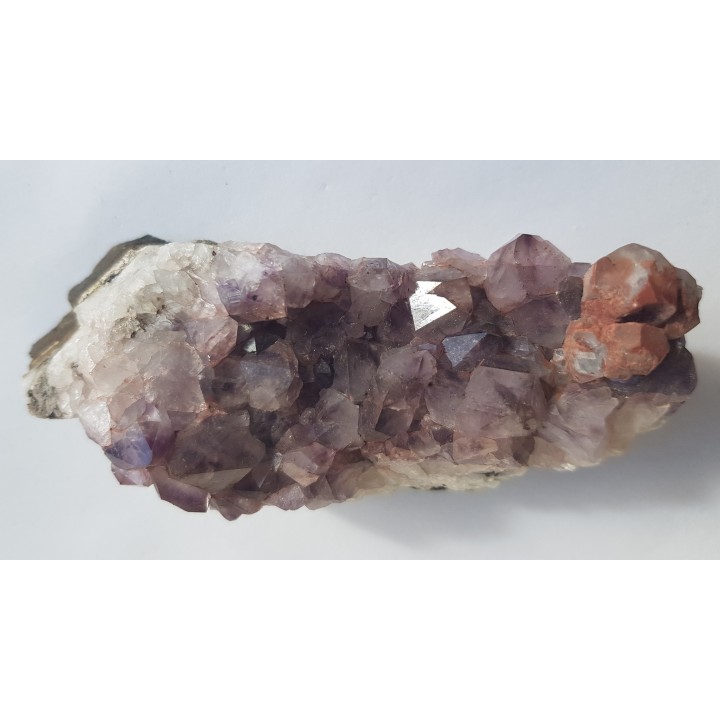 Ametyst i kalcyt z Lubiechowej