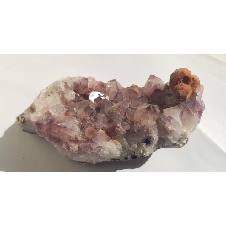 Ametyst i kalcyt z Lubiechowej