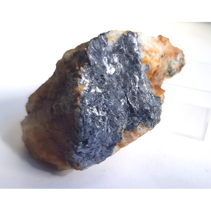 Galena w kwarcu z Chełmca k. Jawora