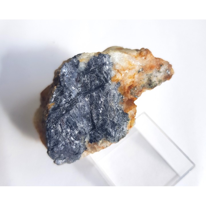 Galena w kwarcu z Chełmca k. Jawora