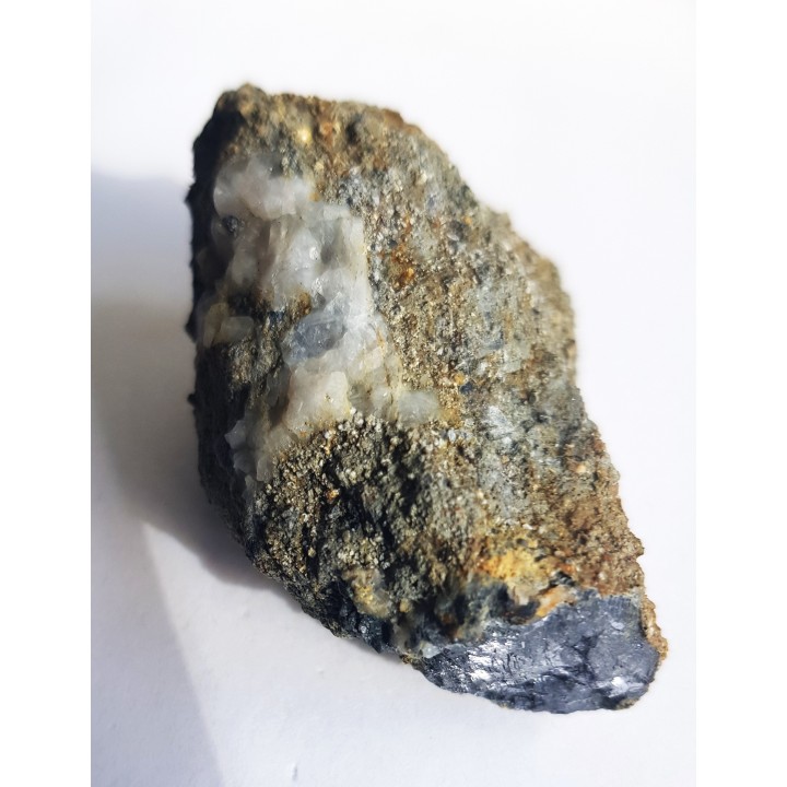 Galena w kwarcu z Chełmca k. Jawora