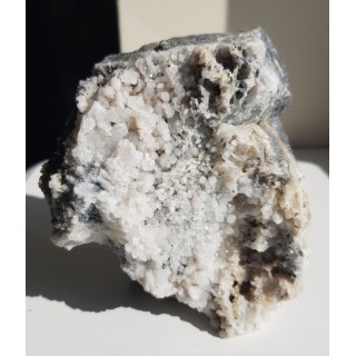 Szczotka kwarcowa ze złoża rud polimetalicznych w Chełmcu k. Jawora