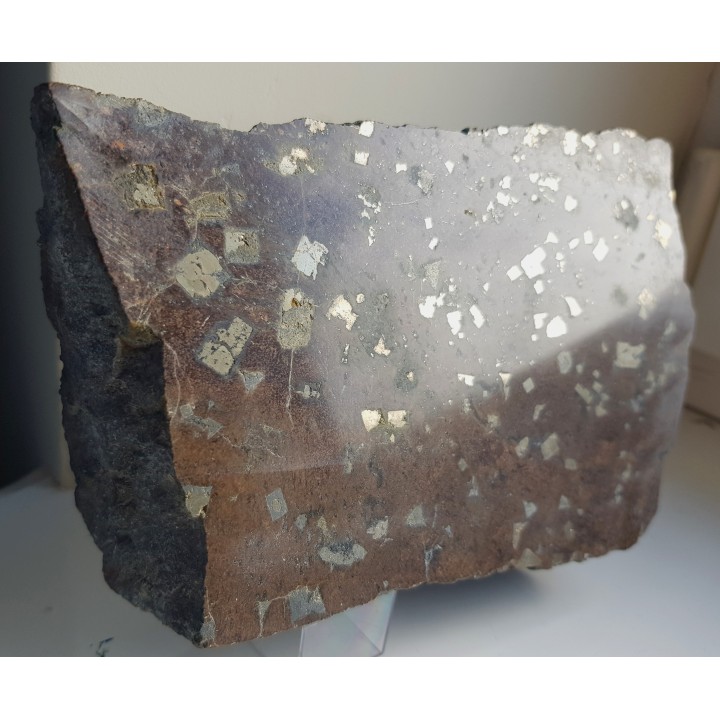 Piryty w hornfelsie z Rędzin