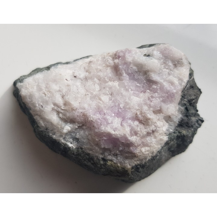 Ametyst w gabrze z Nowej Rudy - Słupca