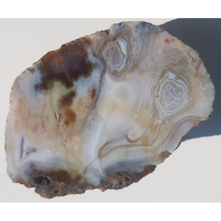 Agat "rzeczny" z Bobru w Sudetach (river agate)