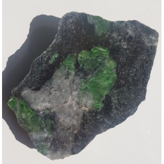 Diopsyd chromowy z Outokumpu w Finlandii