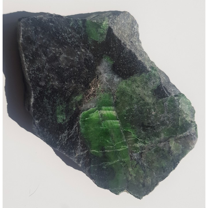 Diopsyd chromowy z Outokumpu w Finlandii