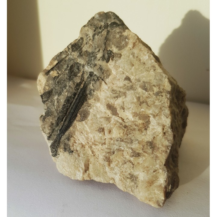 Turmalin w pegmatycie ze Szklar k. Ząbkowic Śl.