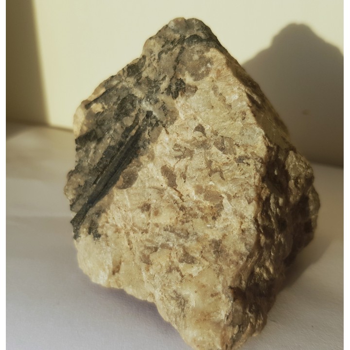 Turmalin w pegmatycie ze Szklar k. Ząbkowic Śl.