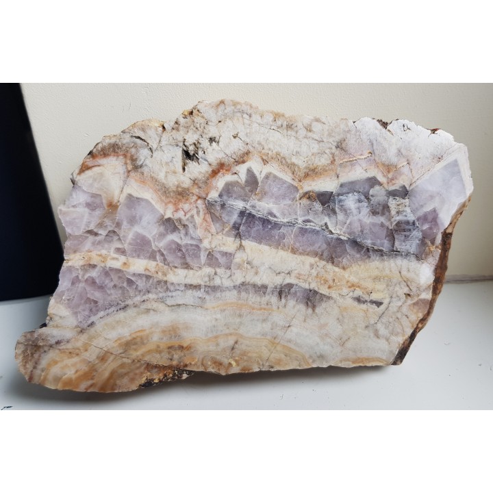 Żyła ametystowa z chalcedonem z Radoniowa