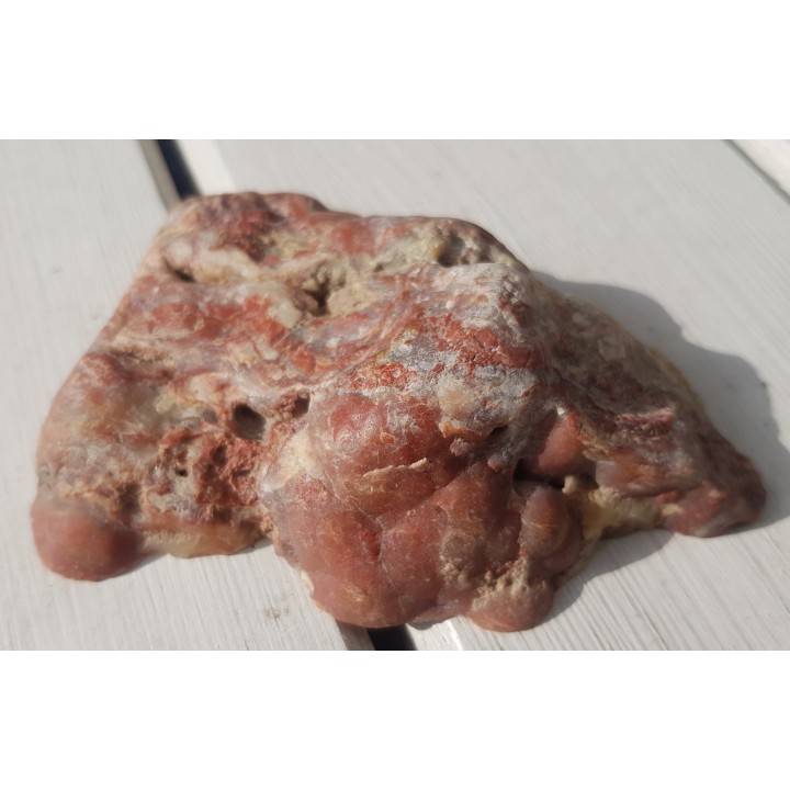 Agat "rzeczny" z Bobru w Sudetach (river agate)