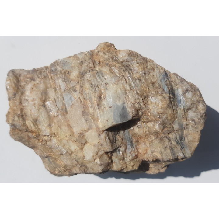 Niezwykła skała dystenowo-kwarcowa z Gór Sowich