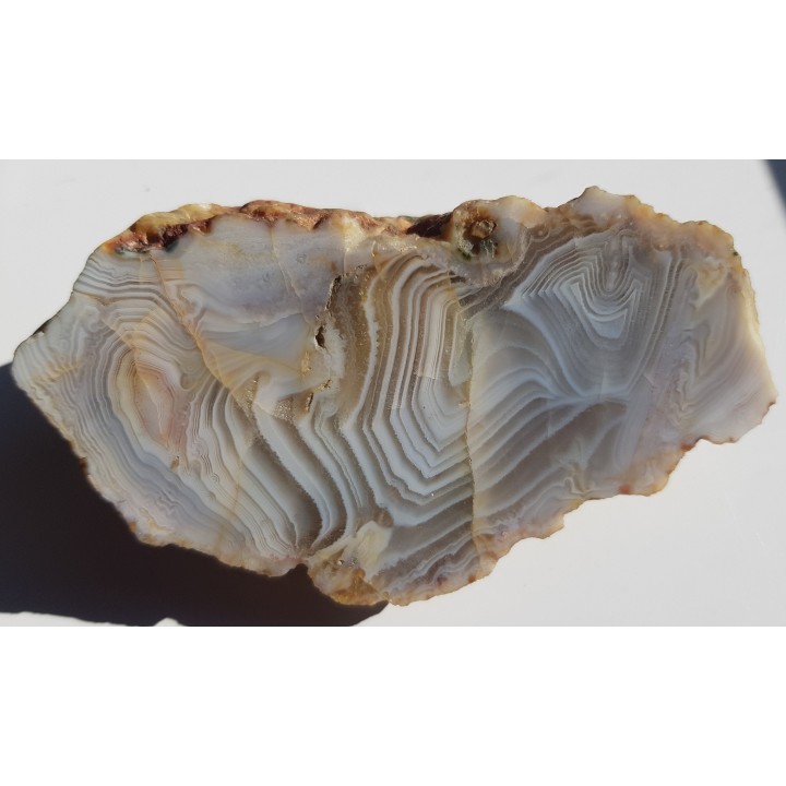 Agat "rzeczny" z Bobru w Sudetach (river agate)