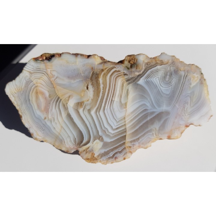 Agat "rzeczny" z Bobru w Sudetach (river agate)
