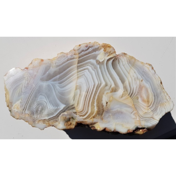 Agat "rzeczny" z Bobru w Sudetach (river agate)