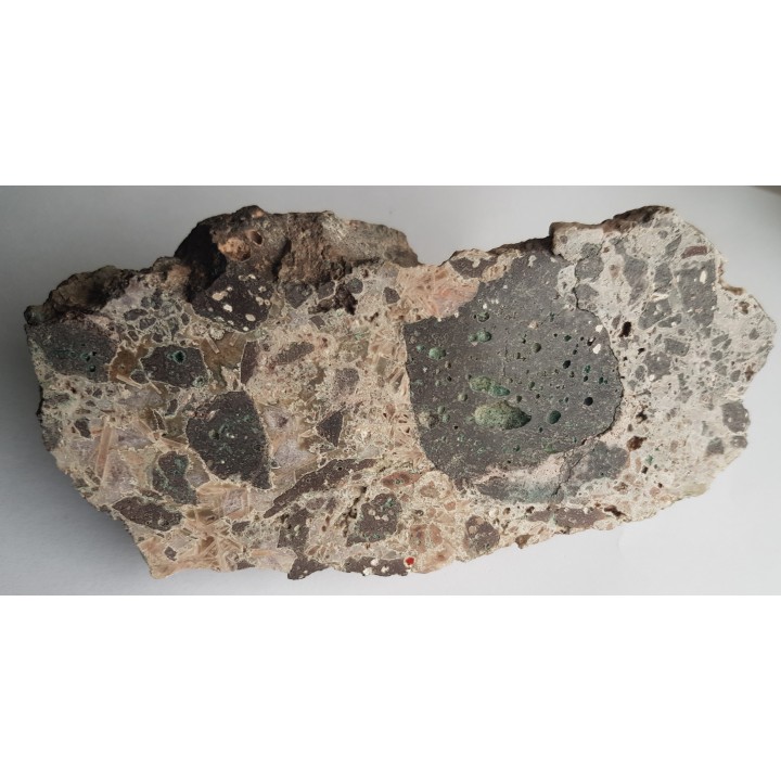 Brekcja melafirów spojona krzemionką z Sokołowca w G. Kaczawskich