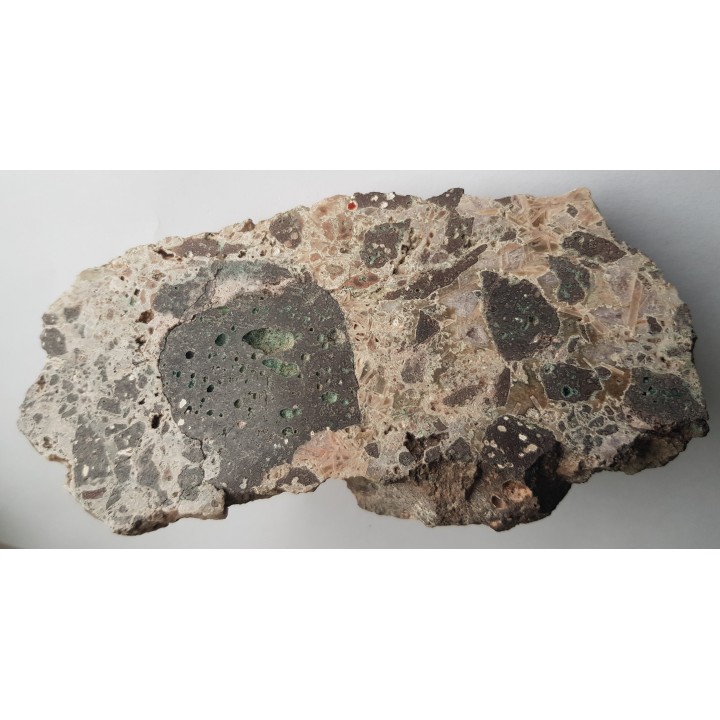 Brekcja melafirów spojona krzemionką z Sokołowca w G. Kaczawskich