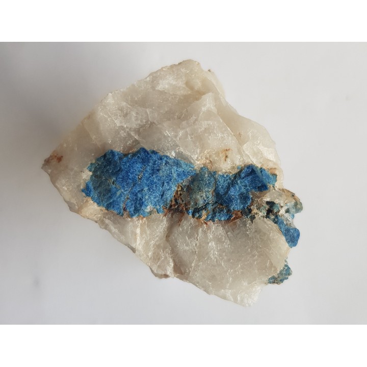 Lazulit w kwarcu z Kostolanów pod Tribecem (Słowacja)