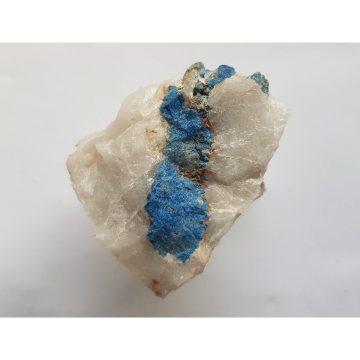 Lazulit w kwarcu z Kostolanów pod Tribecem (Słowacja)