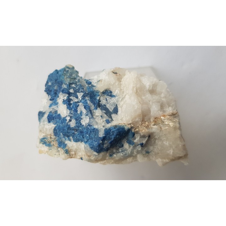 Lazulit w kwarcu z Kostolanów pod Tribecem (Słowacja)