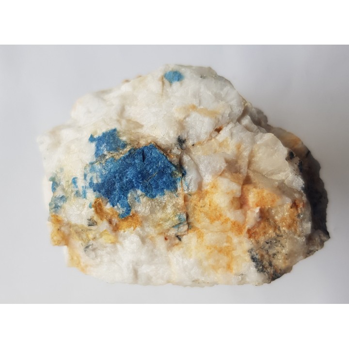 Lazulit w kwarcu z Kostolanów pod Tribecem (Słowacja)