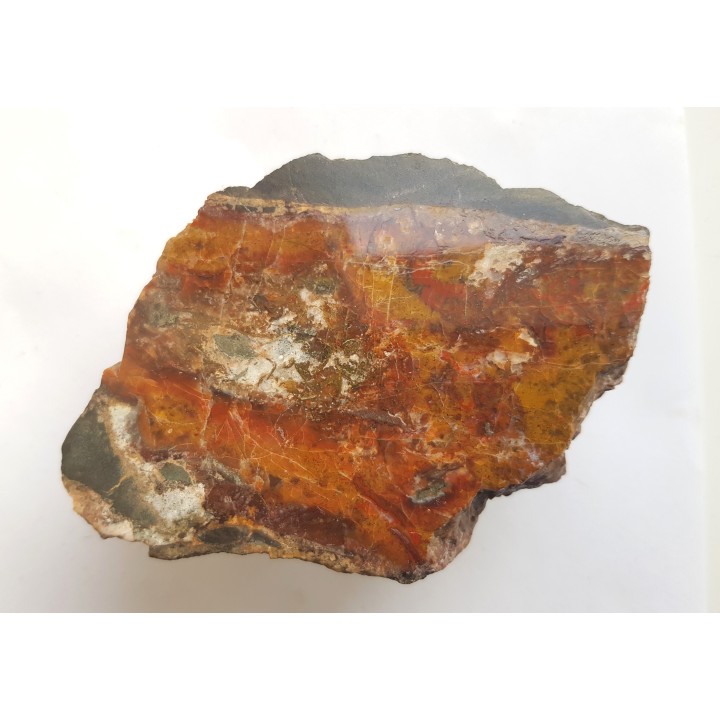 Jaspis w trachybazalcie z Borówna