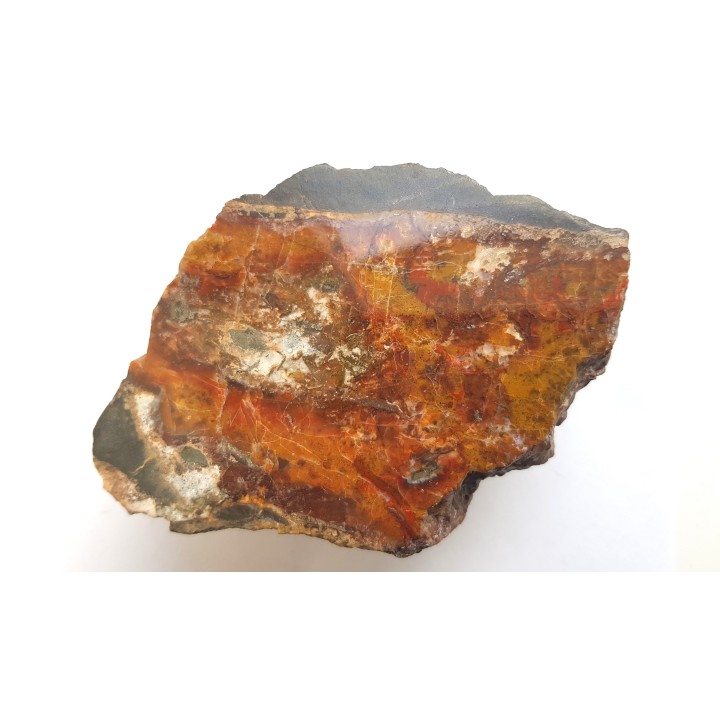 Jaspis w trachybazalcie z Borówna