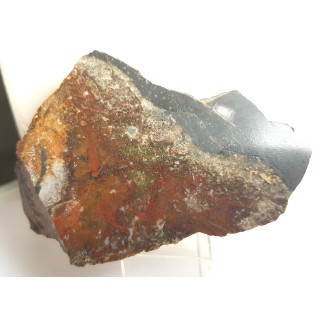 Jaspis w trachybazalcie z Borówna