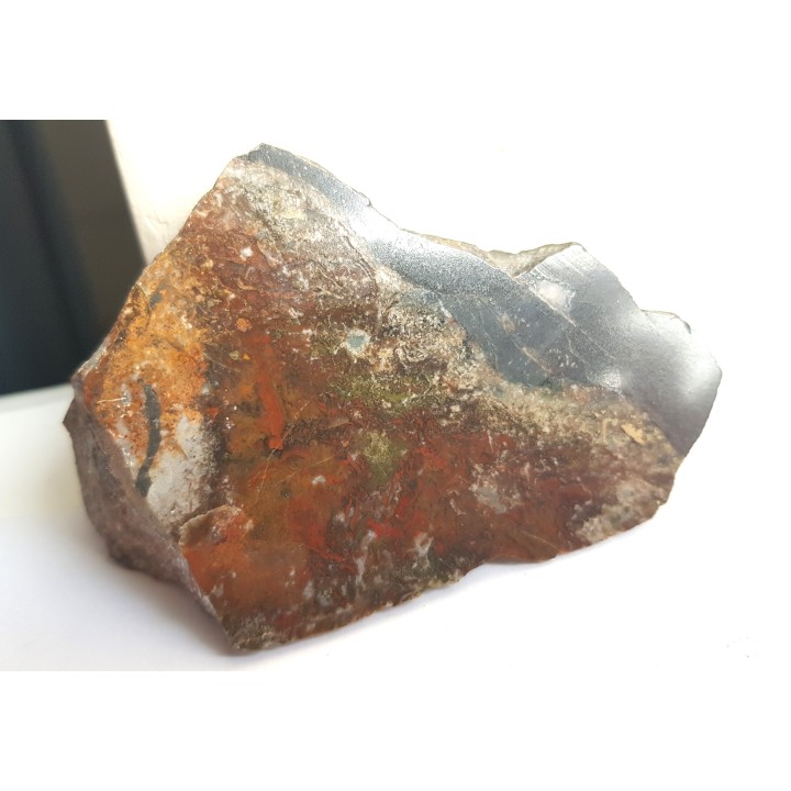 Jaspis w trachybazalcie z Borówna