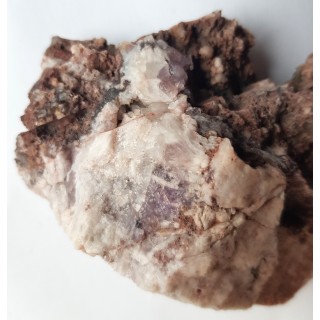 Ametyst z kopalni barytu w Jedlince k. Wałbrzycha