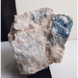 Okazały lazulit w kwarcu z Kostolanów pod Tribecem (Słowacja)