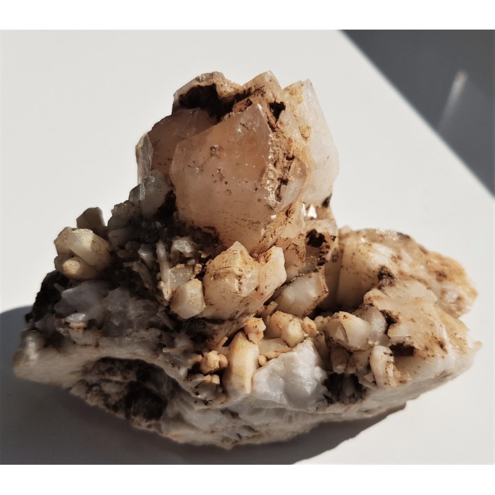 Szczotka kwarcowa z Taczalina k. Legnicy