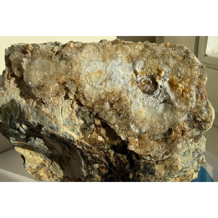 Hialit na serpentynicie z Jordanowa Śląskiego