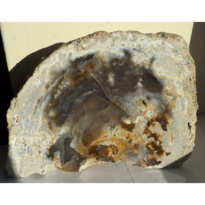 Spektakularny, wielki chalcedon z albu okolic Krakowa