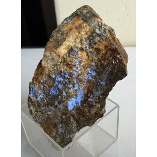 Obfity scheelit w rudzie chalkopirytowo-arsenopirytowej z Radzimowic