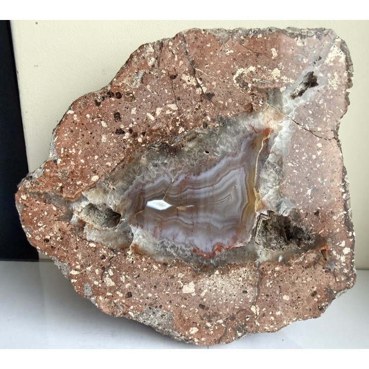 Piękny, duży agat z Nowego Kościoła