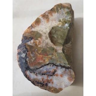 Duża konkrecja chalcedonowa z aluwiów Nysy Kłodzkiej