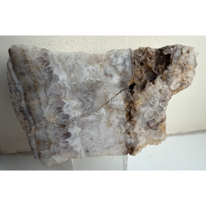 Żyła kwarcowo-ametystowo-chalcedonowa z Miedzianki k. Janowic Wlk.