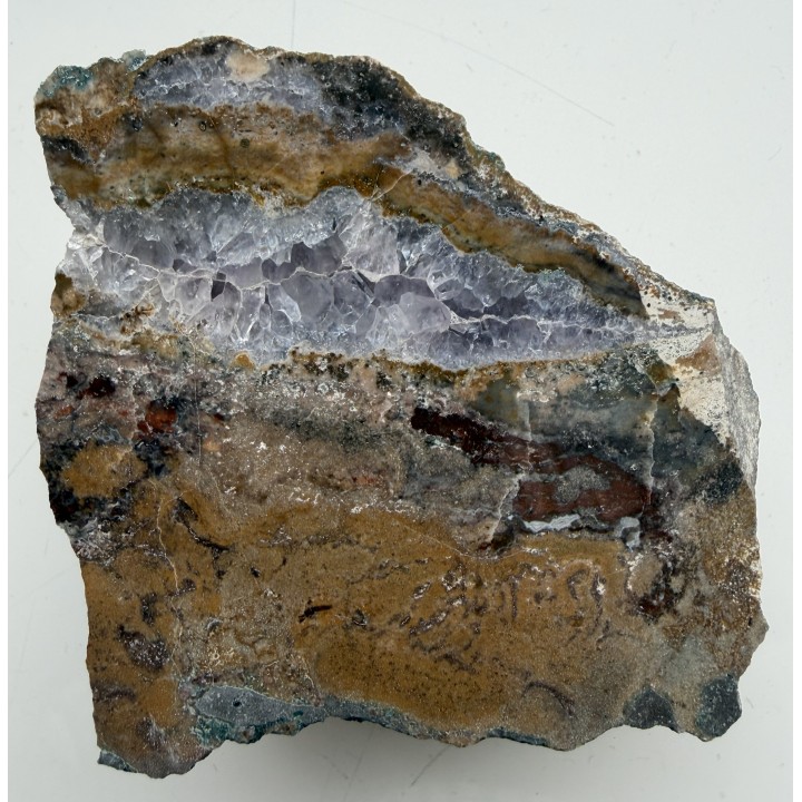 Jaspisoid z ametystem z Lubiechowej