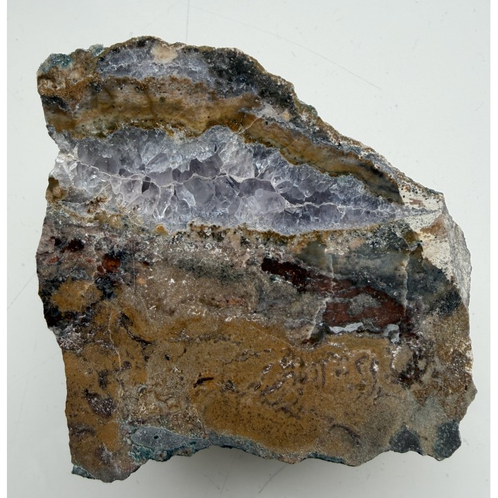 Jaspisoid z ametystem z Lubiechowej