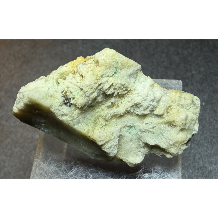 Trydymit, bardzo rzadki polimorf SiO2 z Oßling (Niemcy)