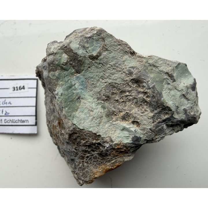 Błękitny waryscyt z Niesky (Łużyce, Niemcy)