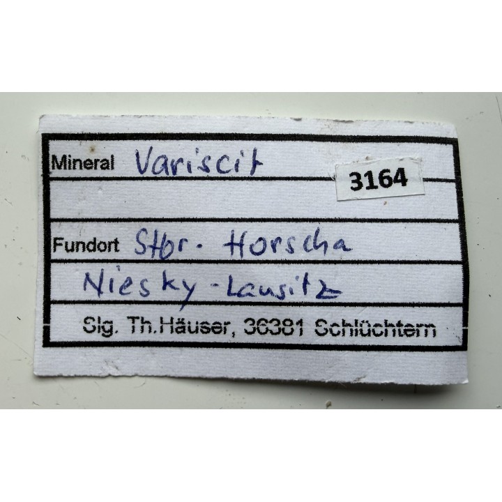 Błękitny waryscyt z Niesky (Łużyce, Niemcy)