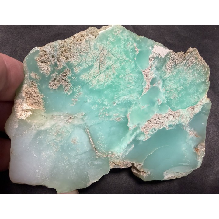 Chryzopraz ze Szklar k. Ząbkowic Śląskich