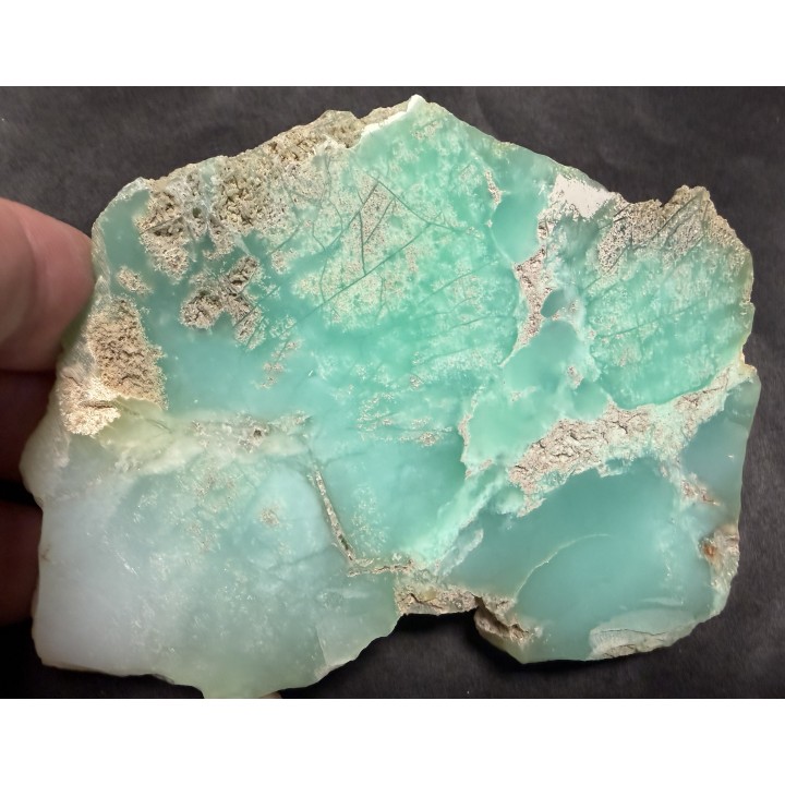 Chryzopraz ze Szklar k. Ząbkowic Śląskich