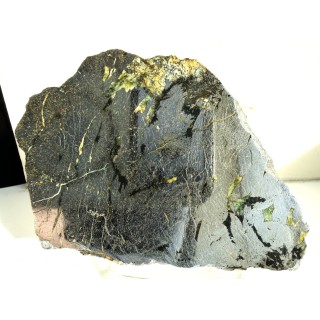 Piękny okaz lellingitu/arsenopirytu ze Złotego Stoku