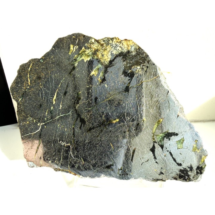 Piękny okaz lellingitu/arsenopirytu ze Złotego Stoku