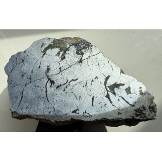 Piękny okaz lellingitu/arsenopirytu ze Złotego Stoku