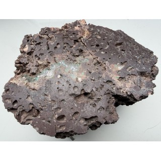 Miedź rodzima w melafirze migdałowcowym z Sokołowca w Górach Kaczawskich