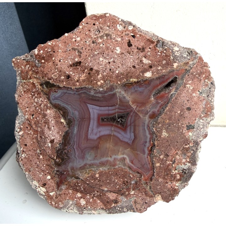 Piękny, duży agat z Nowego Kościoła